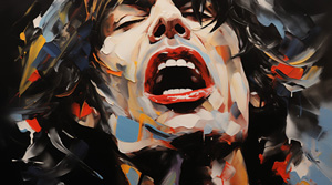 Abstract Art, Mick Jagger
